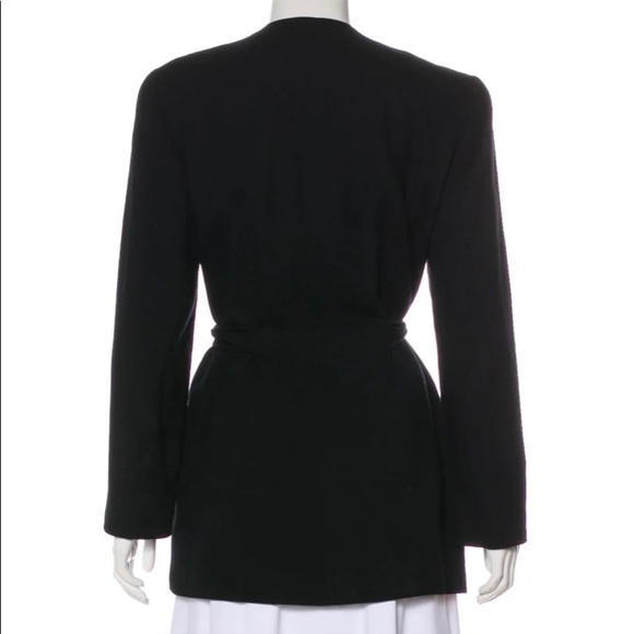 Christian Dior Wool Crew Neck Blazer - Picture 2 of 3